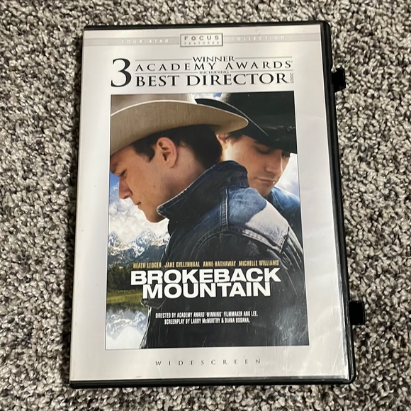 Universal Other - Brokeback Mountain DVD Movie Film Heath Ledger Jake Gyllenhaal Anne Hathaway